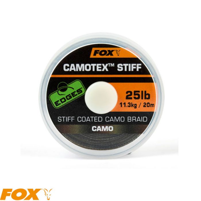 Fox Edges™ Camotex Stiff 25lb - 20m