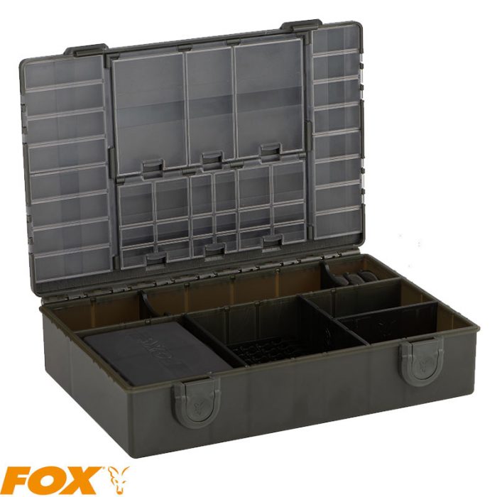 Fox EDGES "loaded" medium tackle box