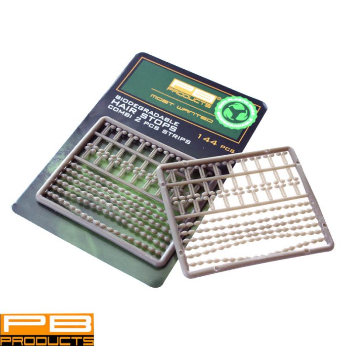 PB Bio-degradable Hair Stops Combi Rack 2pcs