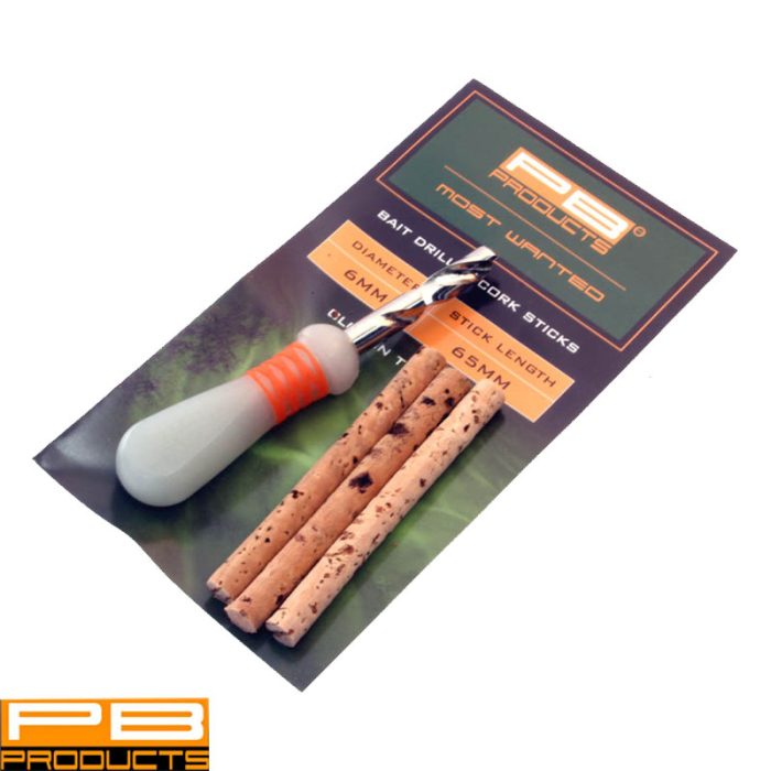PB Bait Drill 6mm + cork sticks 3pcs