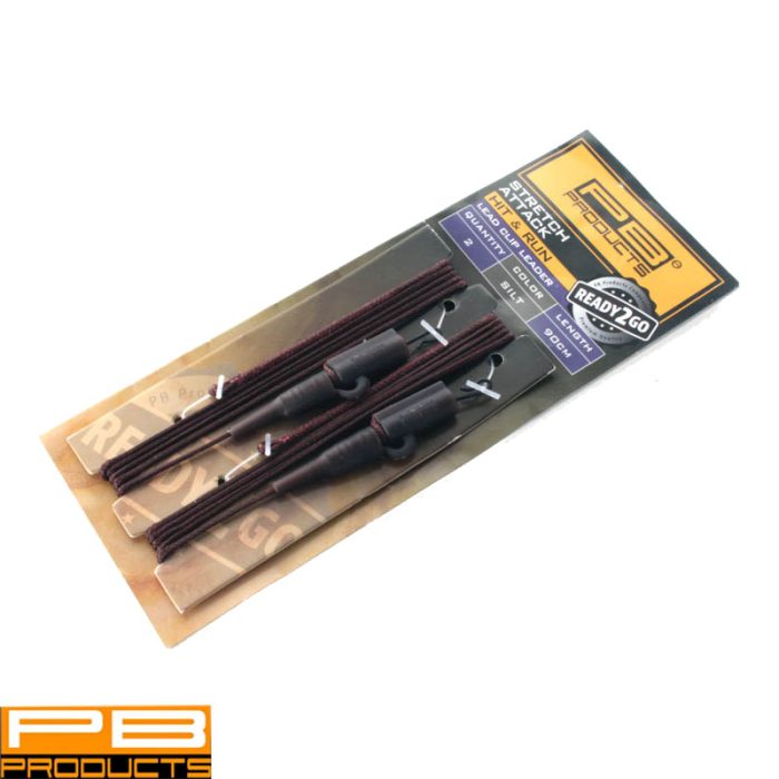 PB Ready2Go Leadclip Stretch Attack Leader Silt
