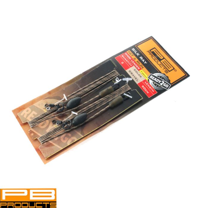 PB Ready2Go Silk Ray Hit & Run Weighted Chod Leader