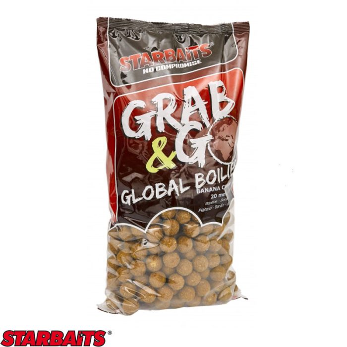 Starbaits Grab And Go Global Banana Cream Boilies
