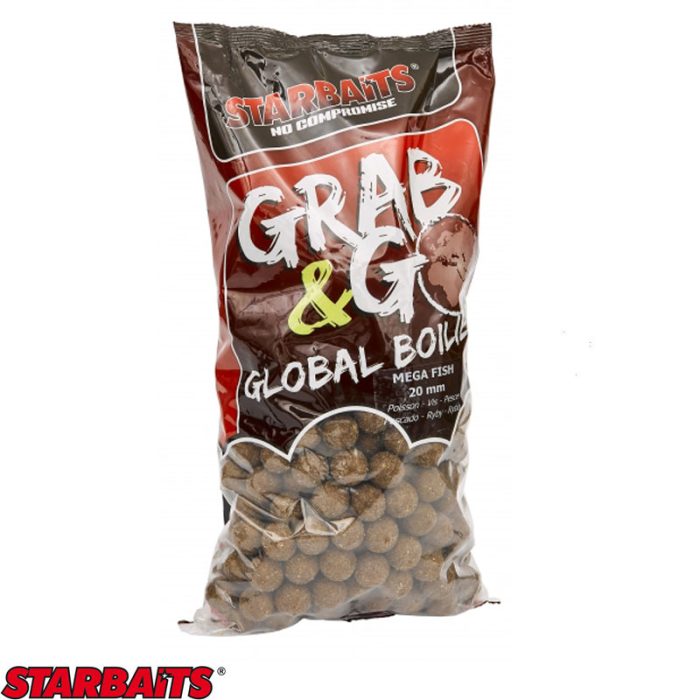 Starbaits Grab And Go Global Mega Fish Boilies