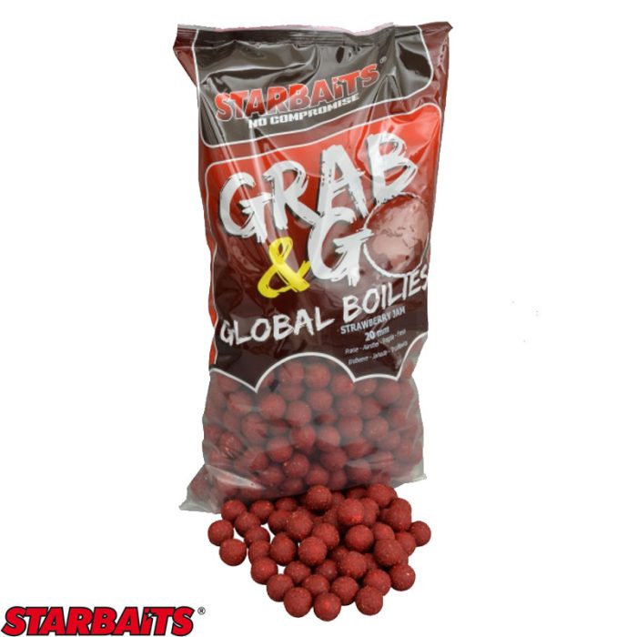Starbaits Grab And Go Global Strawberry Boilies