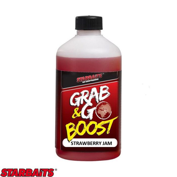 Starbaits Grab And Go Global Strawberry Booster 500ml