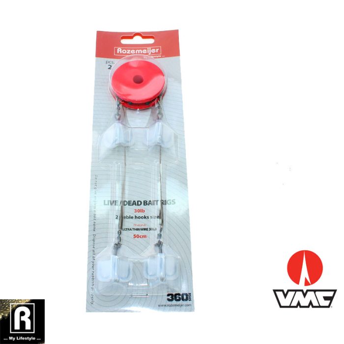 Rozemeijer Live/Deadbait Rigs 2x Treble size 2
