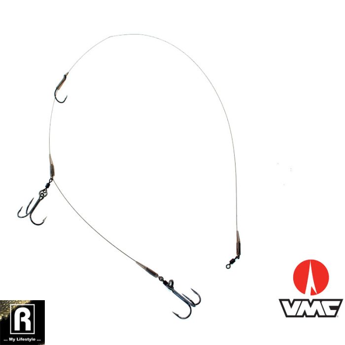 Rozemeijer Live/Deadbait Rigs 30lb 2x Treble & 1x Single size 2