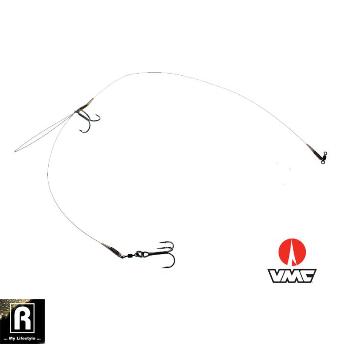 Rozemeijer Deadbait Distance Casting Rigs 30lb 2x Treble size 2