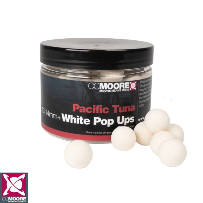 CC Moore Pacific Tuna White Pop Ups 13-14mm