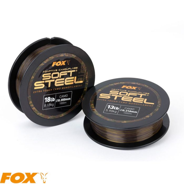 FOX CAMOUFLAGE SOFT STEEL MONO 1000 MTR
