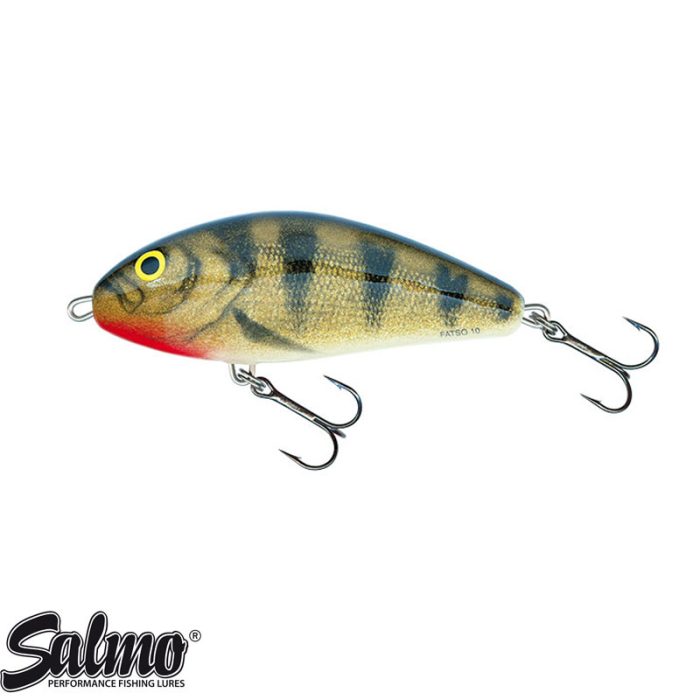 Salmo Fatso Sinking 10CM Emerald Perch
