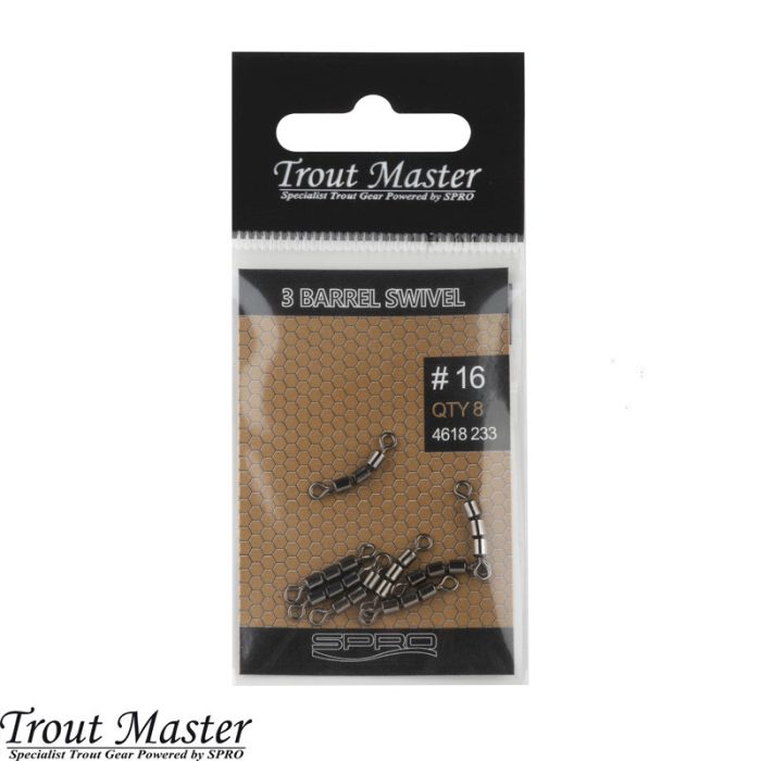 Trout Master 3-Jointed Rolling Swivel