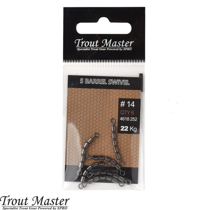 Trout Master 5 Barrel Swivel