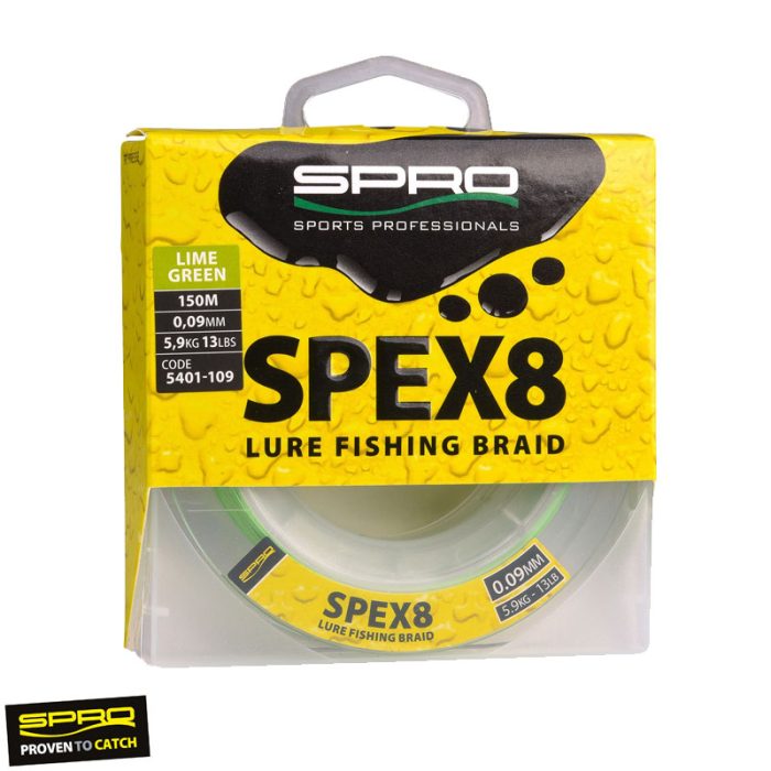 Spro SPEX8 Braid Lime Green - 150m