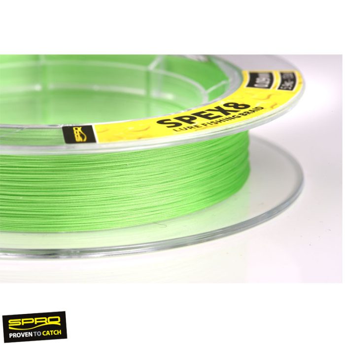 Spro SPEX8 Braid Lime Green - 150m - Afbeelding 2