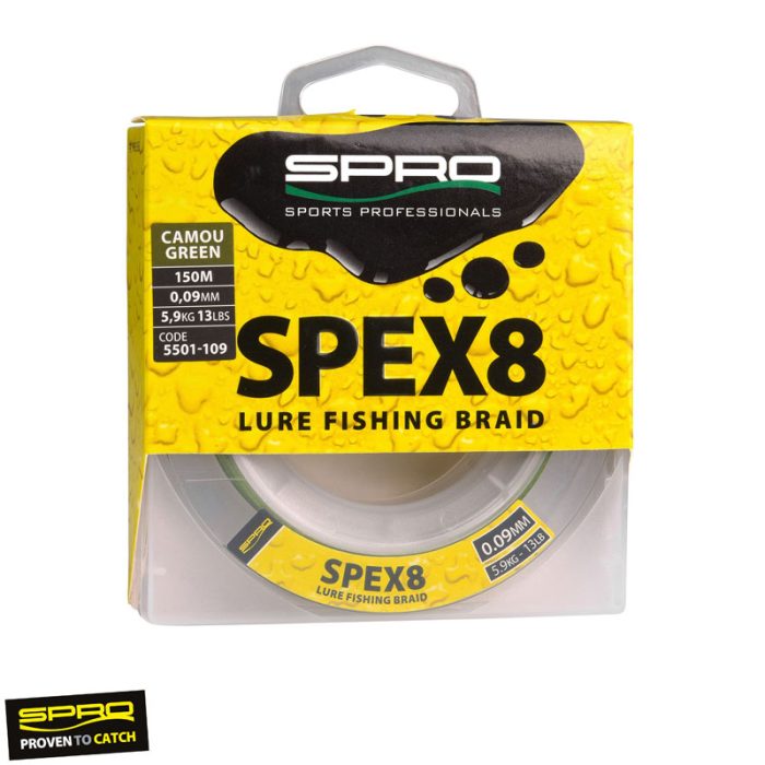 Spro SPEX8 Braid Camou Green - 150m
