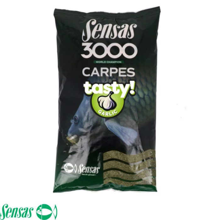 Sensas 3000 Carpes Tasty Garlic 1 KG