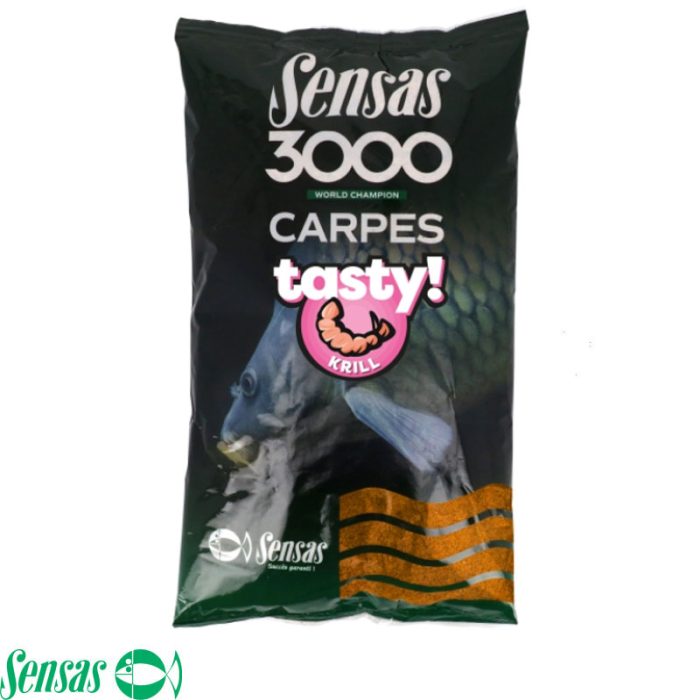 Sensas 3000 Carpes Tasty Krill 1 KG