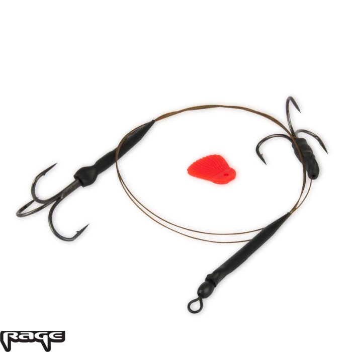 Fox Rage Twin Treble Trace - 18kgs/40lbs Size 6