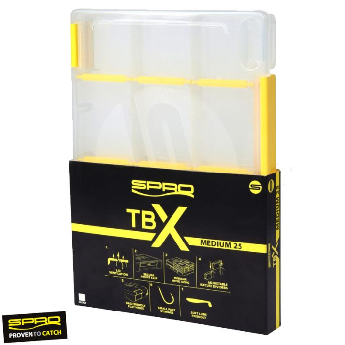 Spro TBX Tackle Box M25 Clear