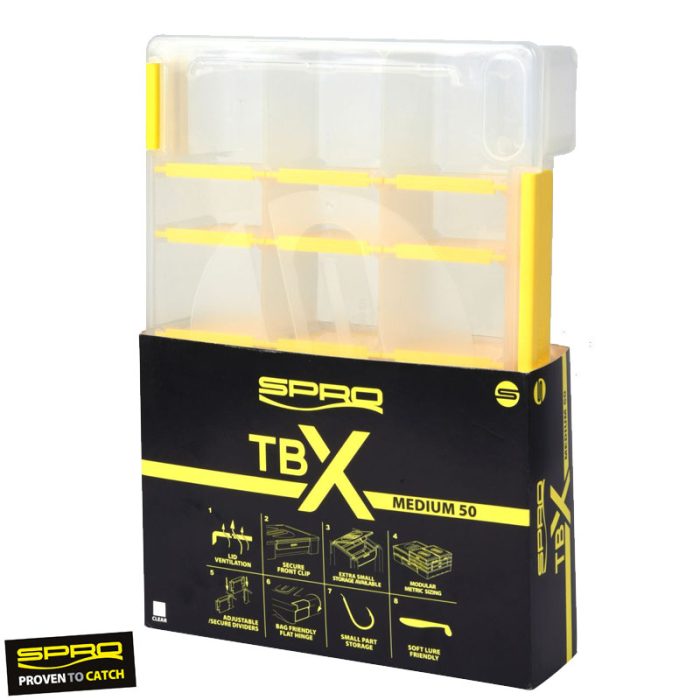 Spro TBX Tackle Box M50 Clear