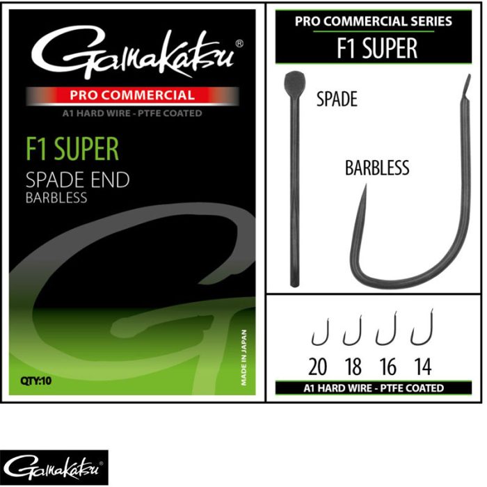 Gamakatsu PRO-C F1 Super Spade A1 PTFE BL