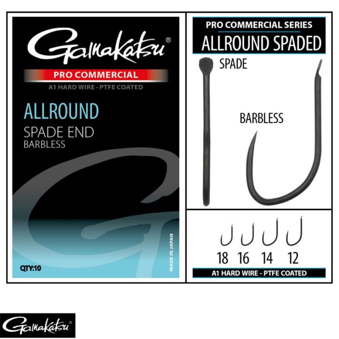 Gamakatsu PRO-C Allround Spade A1 PTFE BL