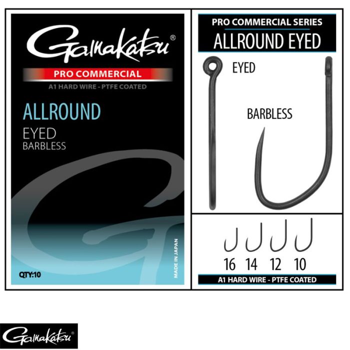 Gamakatsu PRO-C Allround EYED A1 PTFE BL
