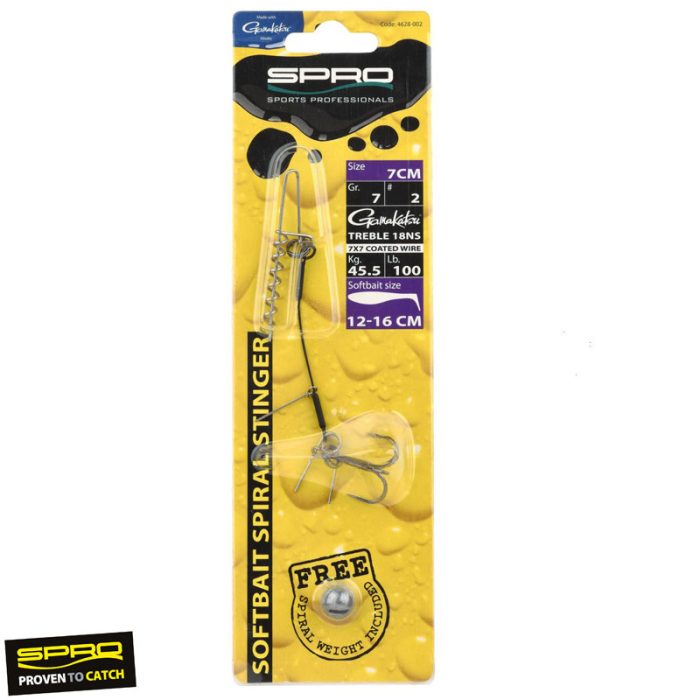 Spro Softbait Spiral Stinger