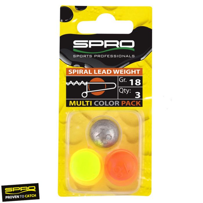 Spro Spiral Weights Assorti