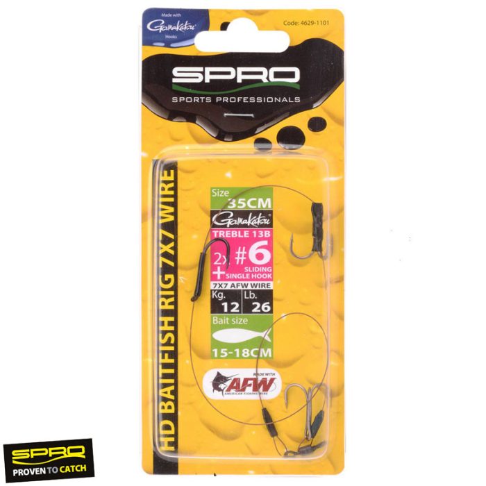 Spro Heavy Duty Baitfish Rig 7x7