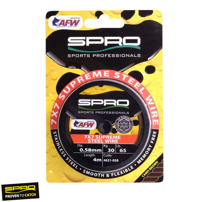Spro 7x7 Supreme Steel Wire 4 Meter
