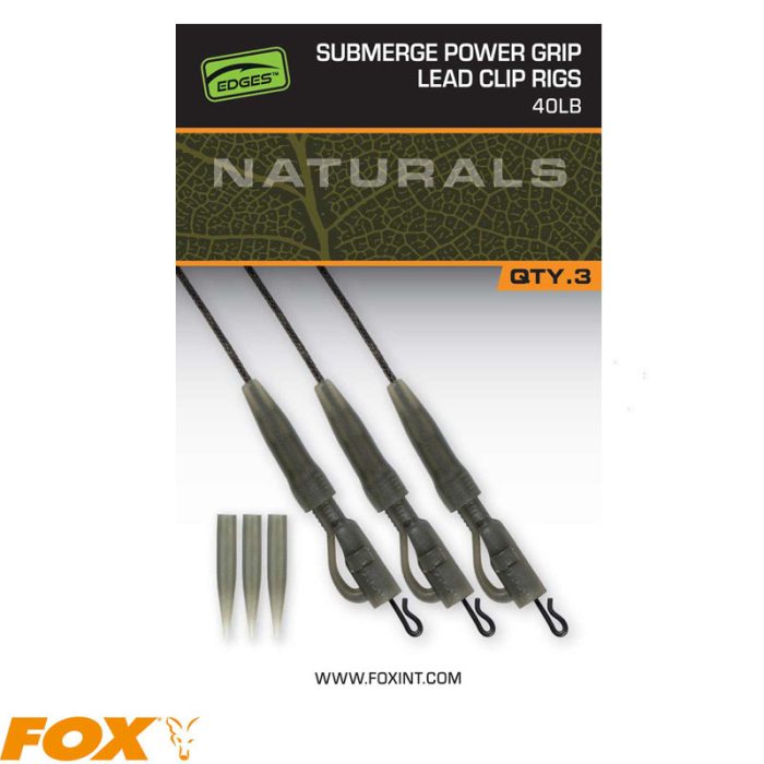 Fox Naturals Sub Power grip lead clip 40lb
