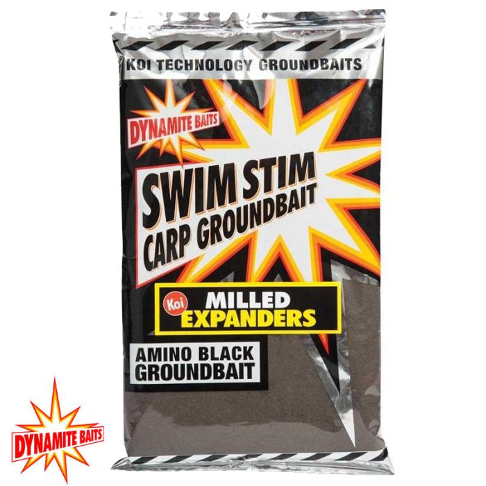 Dynamite SwimStim Milled Expanders Amino Black 750g