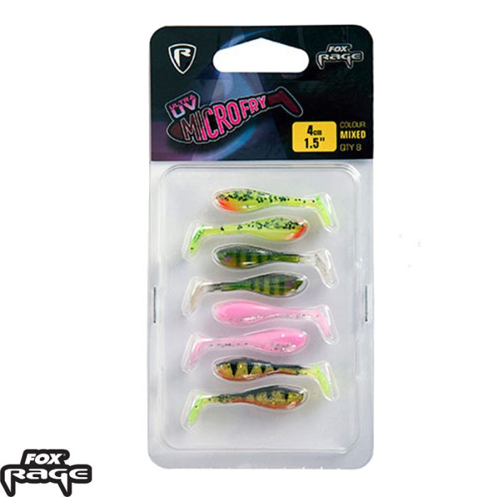 Fox Rage UV Micro fry 4cm x 8pcs