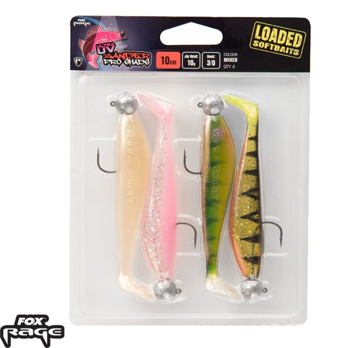 Fox Rage UV Zander Pro Loaded12CM 12g 4/0