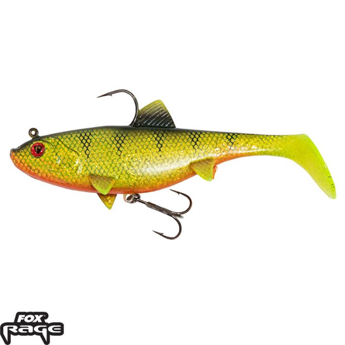 Fox Rage Replicant 7.5cm 3in wobble 10g UV Natural Perch x 2pcs