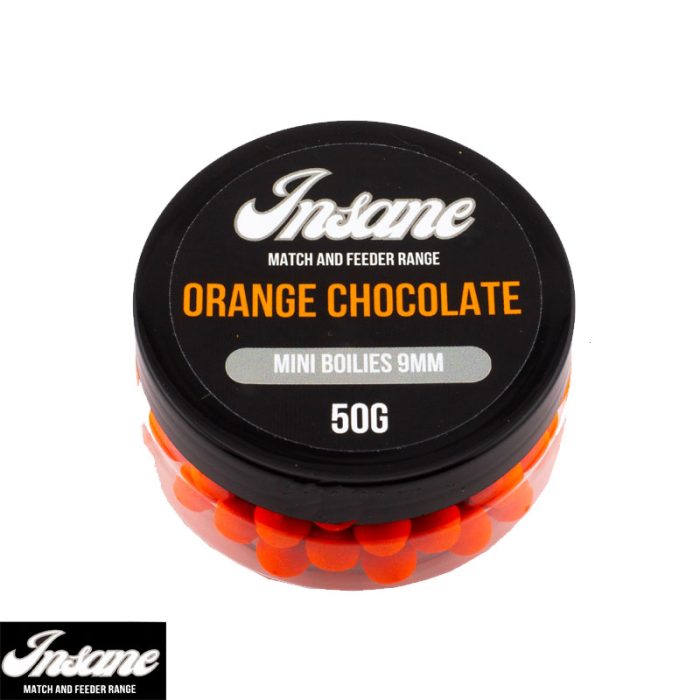 Insane Mini Boilies Chocolate Orange 9mm 50gram