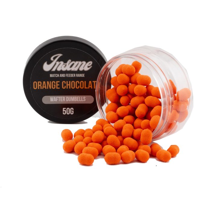 Insane Wafter Dumbells Chocolate Orange 6x8mm 50g