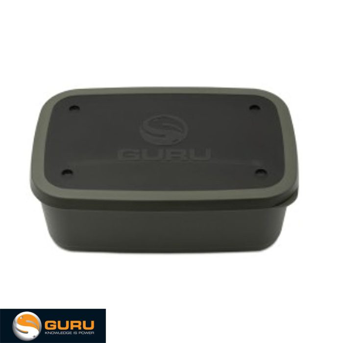 Guru 5.3 pint bait box solid lid green
