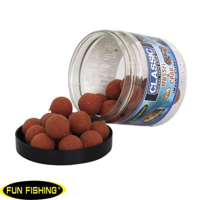 Fun Fishing Classic Pop Ups 15 MM Mussel & Crab