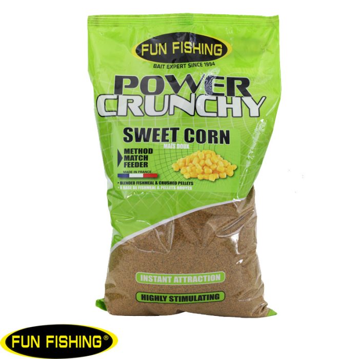 Fun Fishing Power Crunchy - Sweet Corn 2 KG