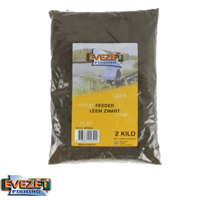 Evezet Feeder Leem Zwart 2 KG