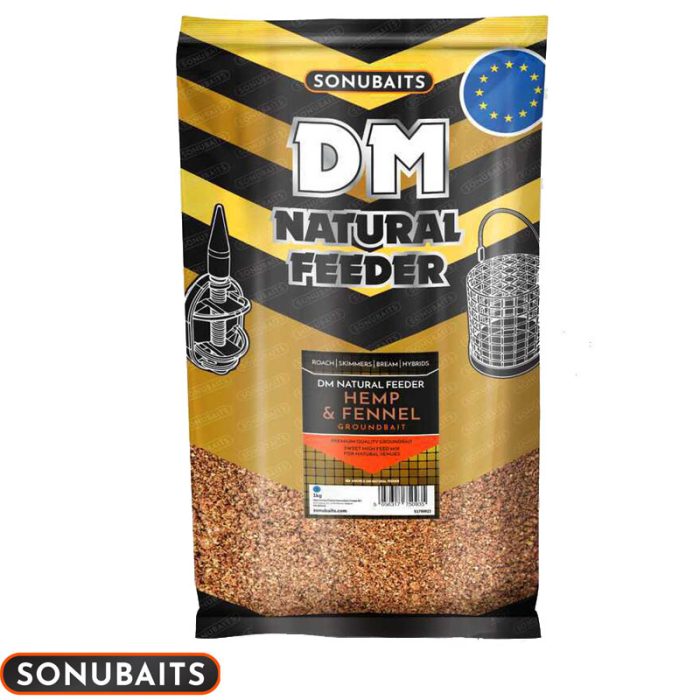 Sonubaits DM Naturel Feeder Hemp & Fennel 1 KG