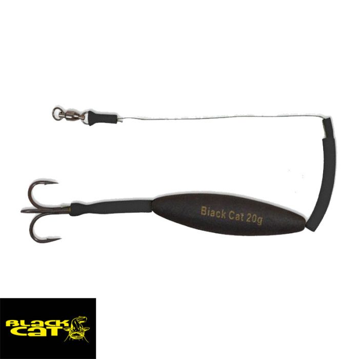 Black Cat Worm Pop Up L-0.8 M - H-2/0
