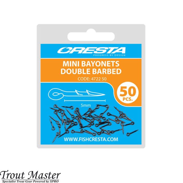 Cresta Mini Bayonets double Barbed
