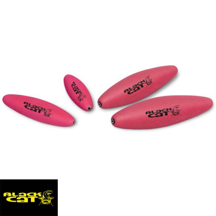 Black Cat EVA U-Dobber Rood - 10 Gram - 6 CM