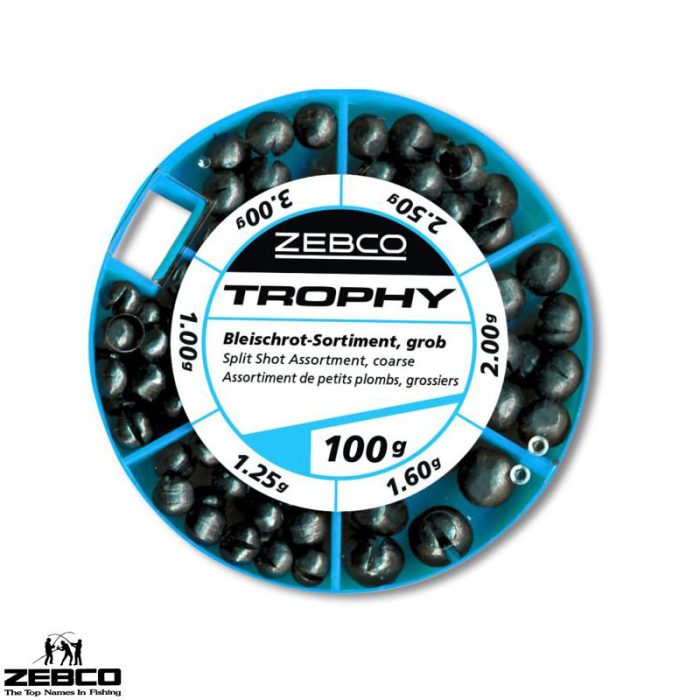 Zebco Loodhagel Assortiment Grof 100 Gram