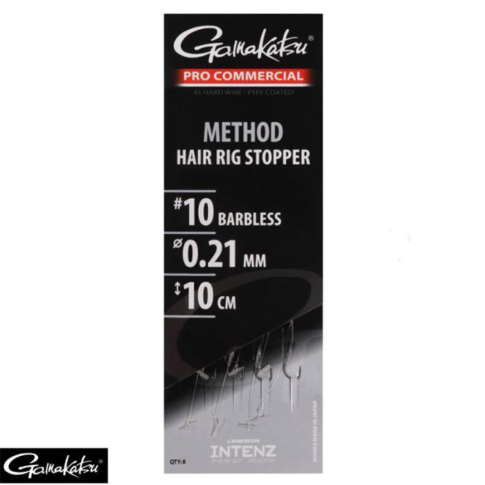 Gamakatsu Pro Commercial Method Eyed Ready Rigs Easy Stop 10cm